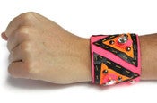 Image of Brazalete tribal rosa neón