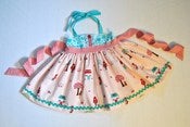 Image of Little Red Riding Hood in Pink Halter TOP