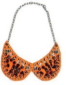 Image of Collar Peter Pan Naranja