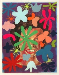 Image of flower face