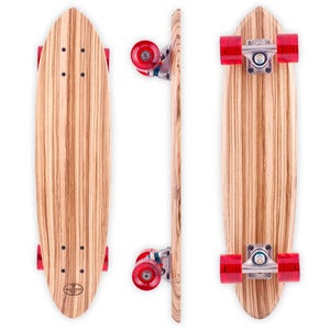 Image of 27" Stubbie - Solid Zebra Wood