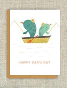 Image of "Gone Fishin" Father's Day Card