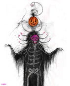 "CALAVERA NIGHT" - Giclee Print