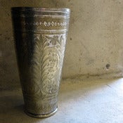 Image of brass lassi cup