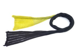 Image of The Gem scarf   Grey/Yellow/Green 