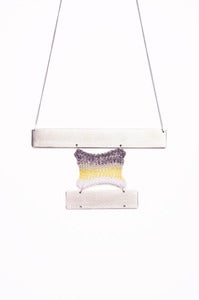 Image of Pyramid  White/Yellow/Grey 