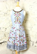Image of Uttam Boutique Tribal Bird Print Beaded Dress