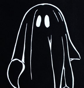 Image of SICK 'GHOST' Back Patch - Black&White