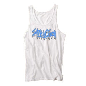 Image of StayCool Tank Aqua & White