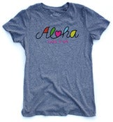 Image of SCRIPT ALOHA Tri-Blend