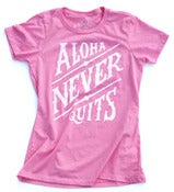 Image of NEVER QUITS WOMENS Tri-Blend