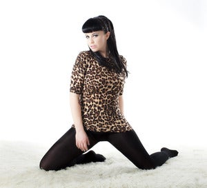 Image of 'Frankie' top in Leopard - PRESALE