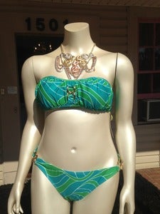 Image of Gianni Bini forest swimsuit