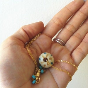 Image of Terracotta & Blue Seeds