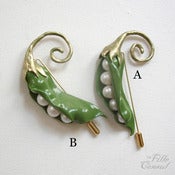 Image of Broche de petits pois