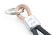 Image of Schlüsselanhänger Anker Tampen grau / keychain rope gray