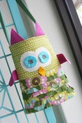 Image of Owl Messenger Bag - Physical Pattern