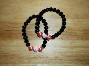 Image of Black Stone Bracelets 