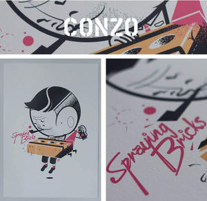 Image of CONZO A3 Screen Print