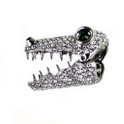 Image of Crystal Gator Knuckle Ring