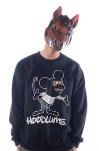 Image of Hoodlums Crew - Black