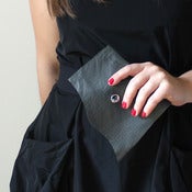 Image of Charcoal Gray Eco Wallet