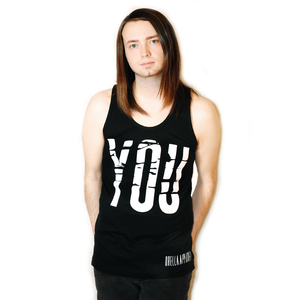 Image of You Black Tank Top **FINAL PRINT!**