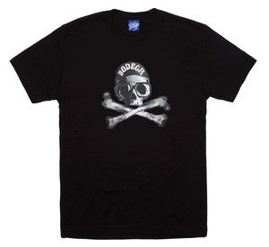 Image of BODEGA JOLLY ROGER TEE BLACK