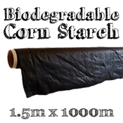 Image of Corn Starch Biodegradable Mulch | 1.5m x 1000m | Organic