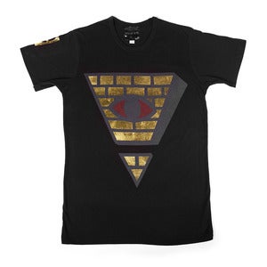 Image of Gold Bricks (Black Tee)
