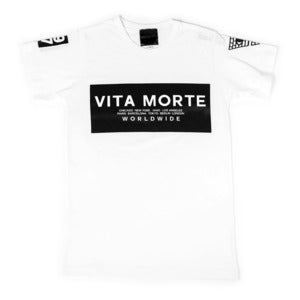 Image of Worldwide Logo (White Tee)