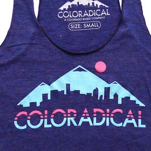 Image of Coloradical Skyline - Women's Tank Top
