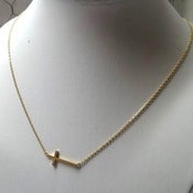 Image of Brushed Sideways Cross