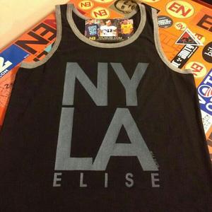 Image of NYLA/Tank Top(Black)