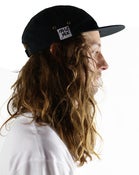 Image of Embroidered Cap Black