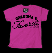 Image of Grandma's Favorite T-Shirt Style # 1086