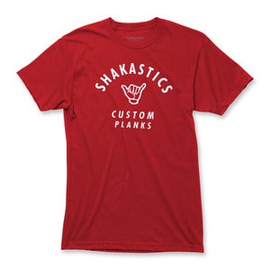 Image of Custom Planks T-shirt - Red