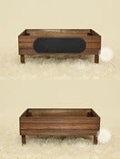 Image of Pure & Simple Loft Bed - Wood w/Chalkboard - Newborn Sitter - NEW