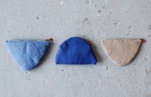Image of Upcycled Shoulder Pad Pouches, Medium