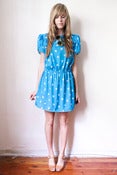 Image of little miss blue dress