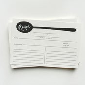Image of Recipe Cards- Spoon