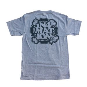 Image of IN4MATION - FYI POCKET TEE ( HTR/BLK ) 