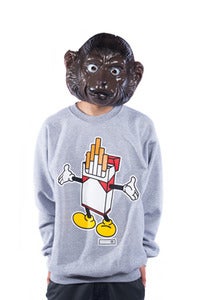 Image of Tobacco Ted Crew - Grey