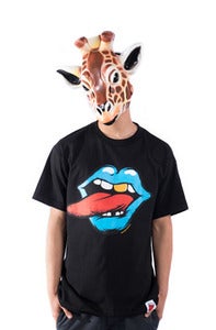 Image of Loud Mouth Tee - Black