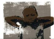 Image of Boy with Hands behind his head