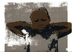 Image of Boy with Hands behind his head