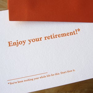 Image of Retirement, 2800