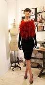 Image of BLACK PENCIL SKIRT