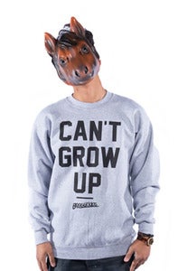 Image of Can't Grow Up Crew - Grey