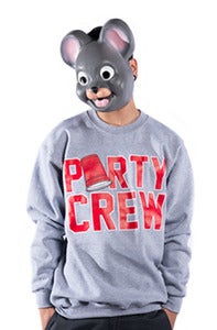 Image of Party Crew Crew - Grey & Red